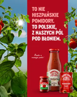 Post „To nie hiszpańskie pomidory. To polskie, z naszych pól pod Błoniem.”