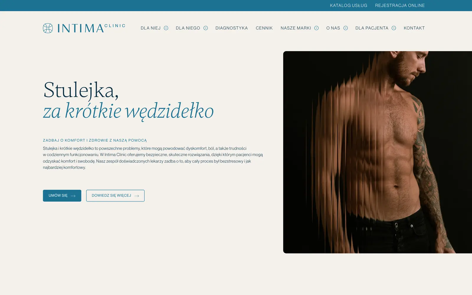 Podstrona usługi urologicznej