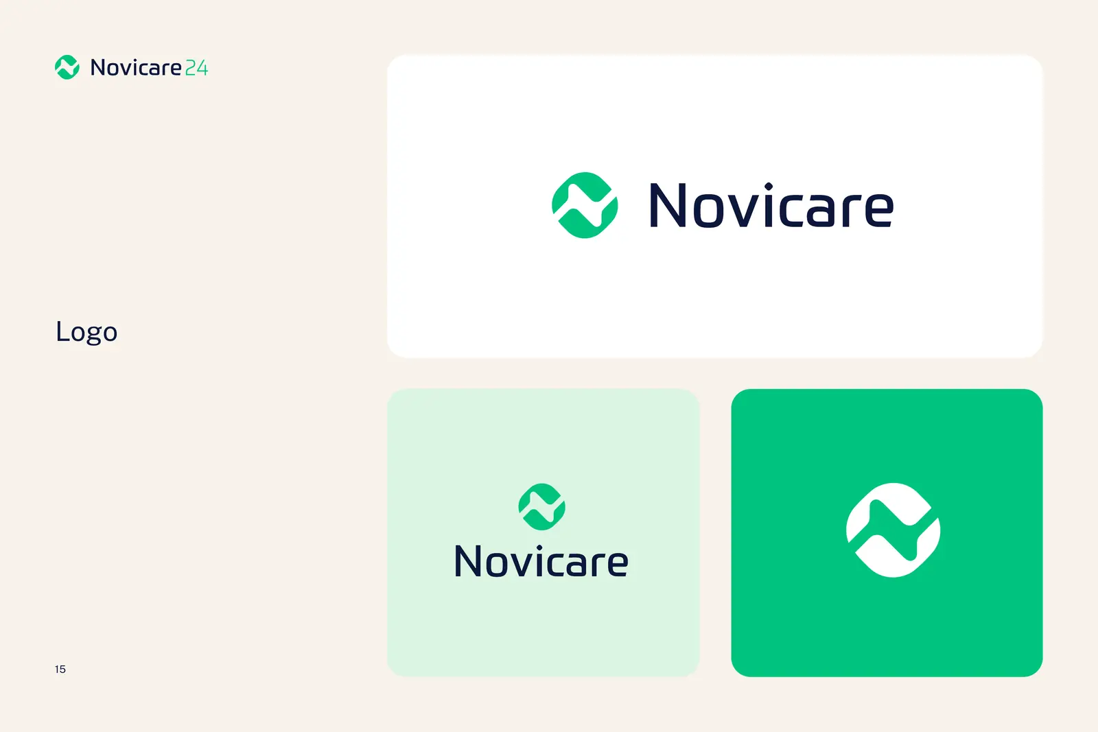 Strona księgi znaku Novicare, strona 15