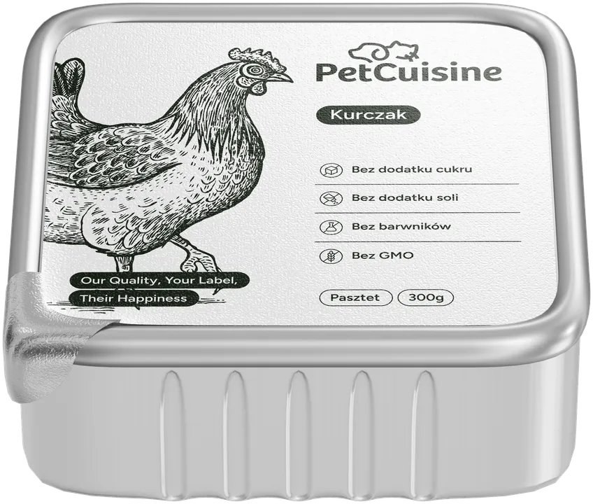 Alucap PetCuisine, smak kurczak