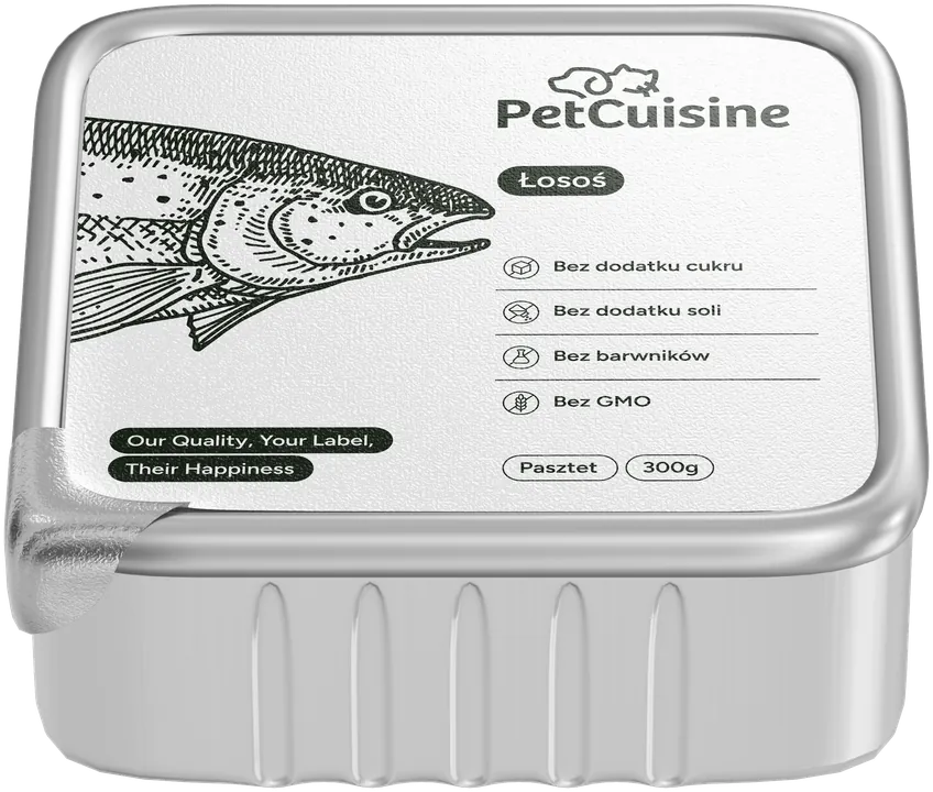 Alucap PetCuisine, smak łosoś
