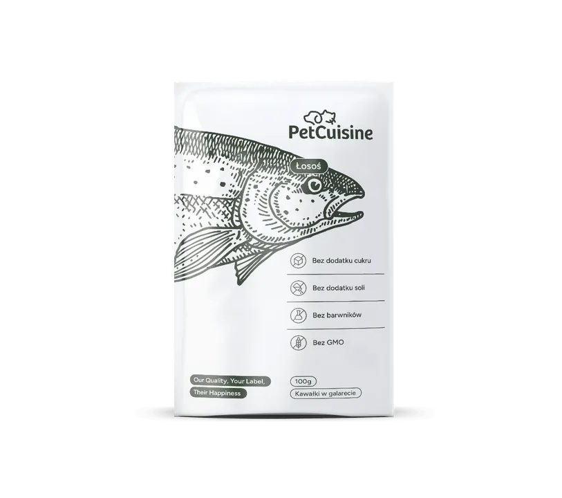 Pouch PetCuisine, smak łosoś
