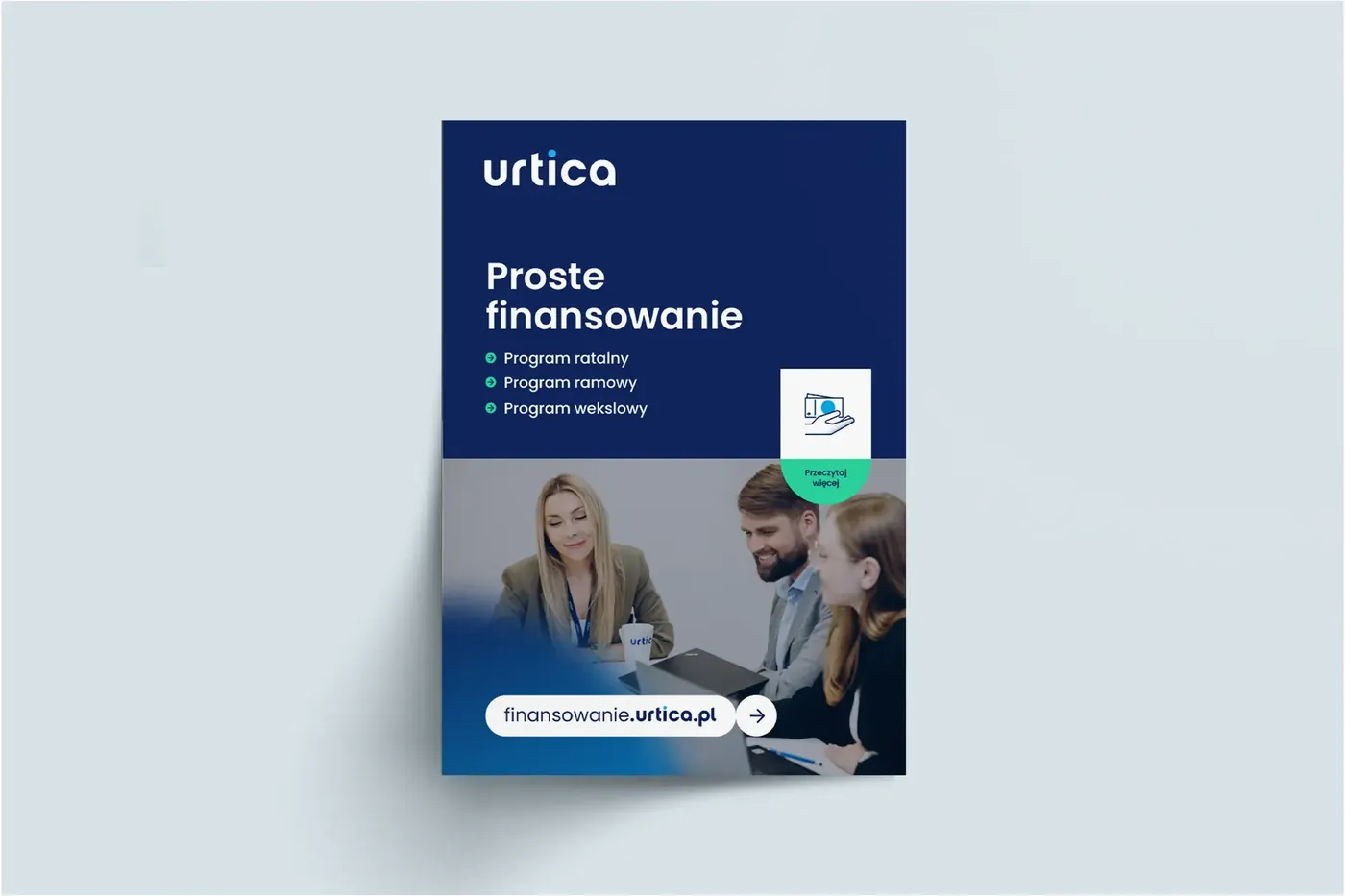 Ulotka Urtica „Proste finansowanie”