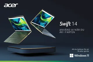 Baner Swift 14 dla sieci Power w krajach nordyckich.